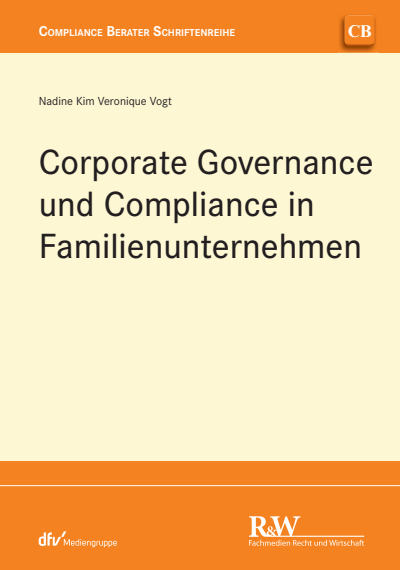 Cover of book: Corporate Governance und Compliance in Familienunternehmen